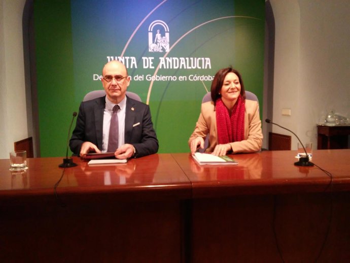 Manuel Carmona y Rafi Crespín en la presentación