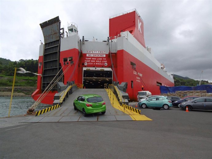 Movimiento de coches en puertos