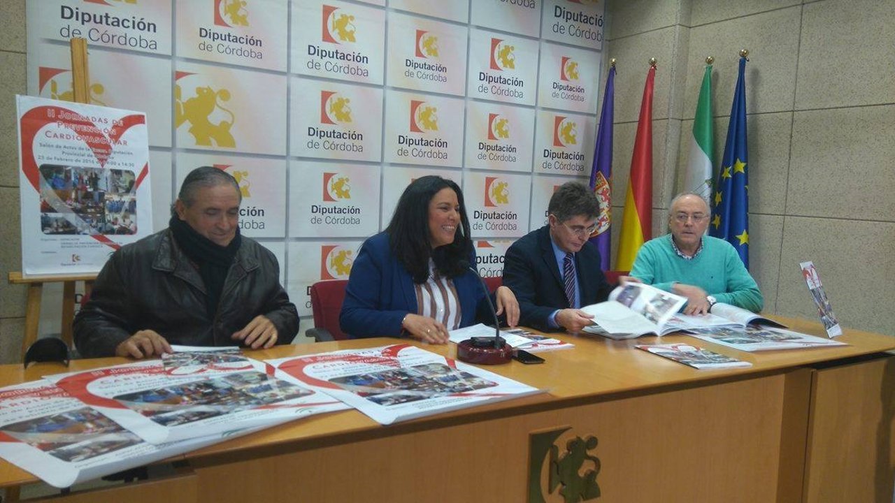 Amo durante la presentación de las 'Jornadas de Prevención Cardiovascular'