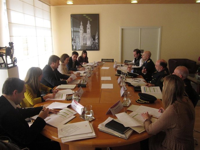 Reunión de la Junta de Seguridad Local de Logroño