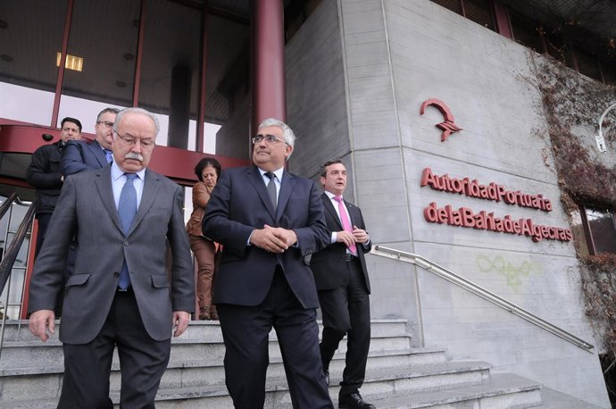 Ramírez de Arellano en el puerto de Algeciras