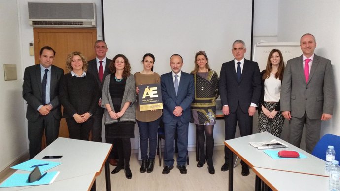 Reunión de la Comisión de la Excelencia Empresarial de Aragón.