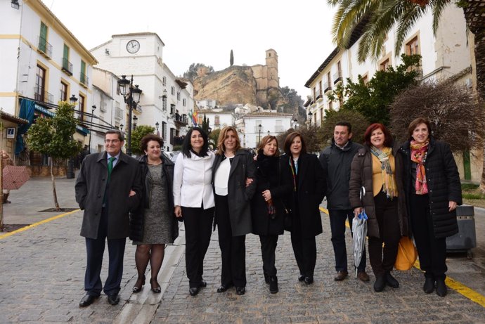 Susana Díaz en Montefrío