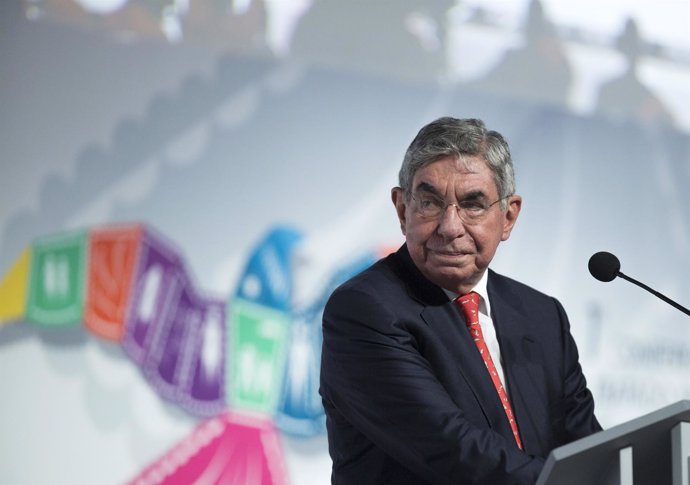 El ex presidente de Costa Rica Óscar Arias