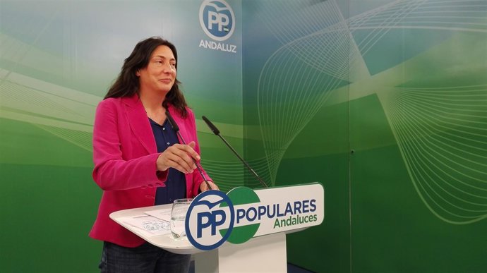 Dolores López, hoy en rueda de prensa