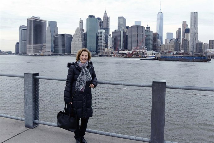 La escritora Julia Navarro en Nueva York                