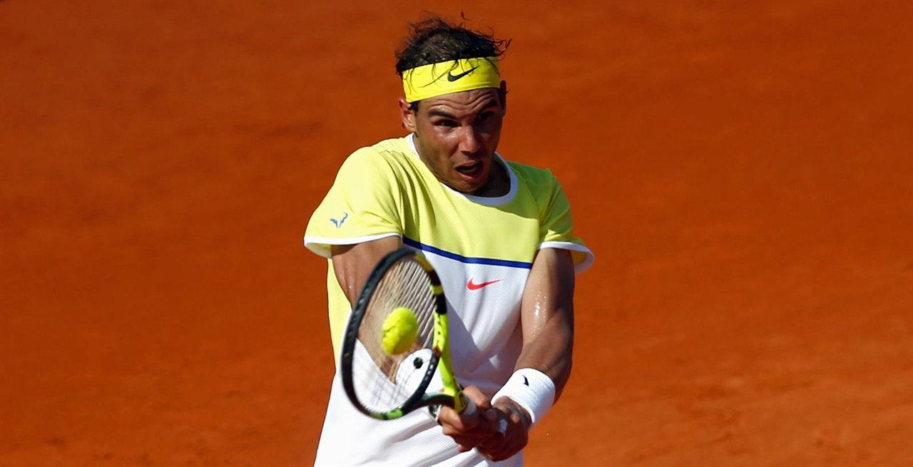 Rafa Nadal en el torneo de Río de Janeiro
