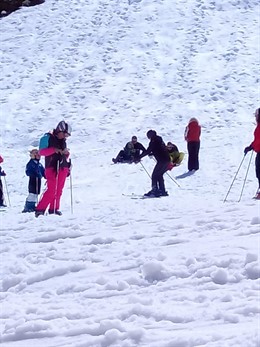 San Isidro, esquí, nieve.