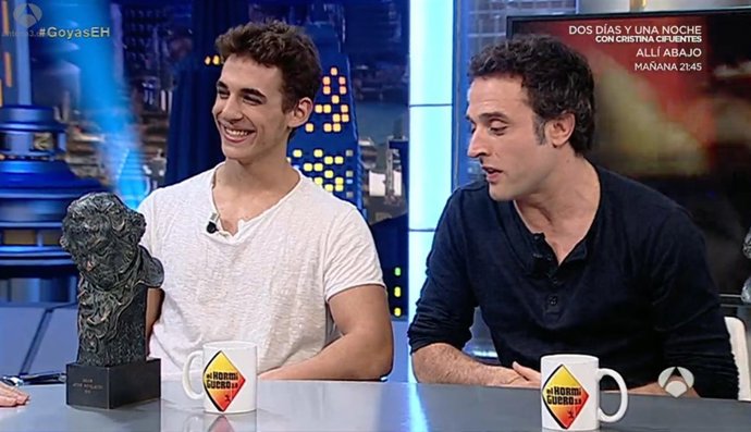 Daniel Guzman y Miguel Herran en El Hormiguero