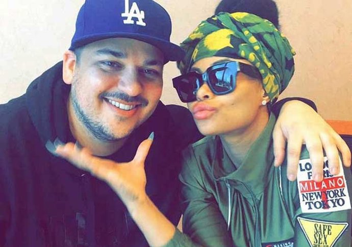 Rob Kardashian y Blac Chyna