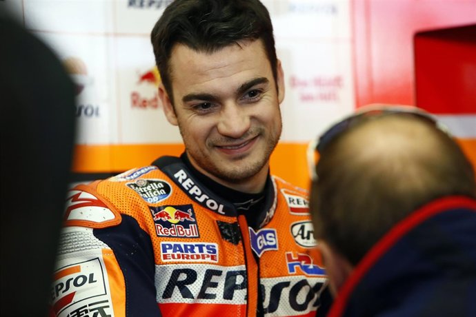 Dani Pedrosa en los test de Jerez