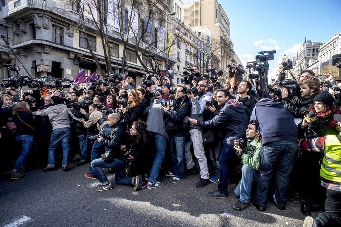 Un momento de 'La Marcha del cambio'
