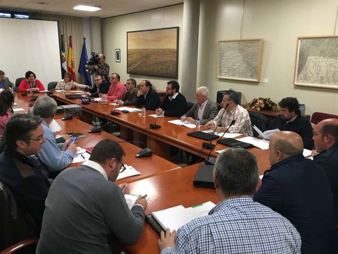 Reunión de la Junta y mancomunidades
