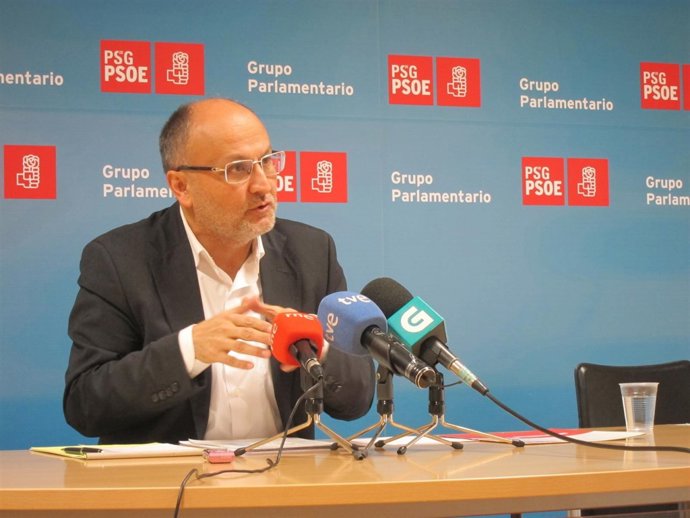 Abel Losada en rueda de prensa