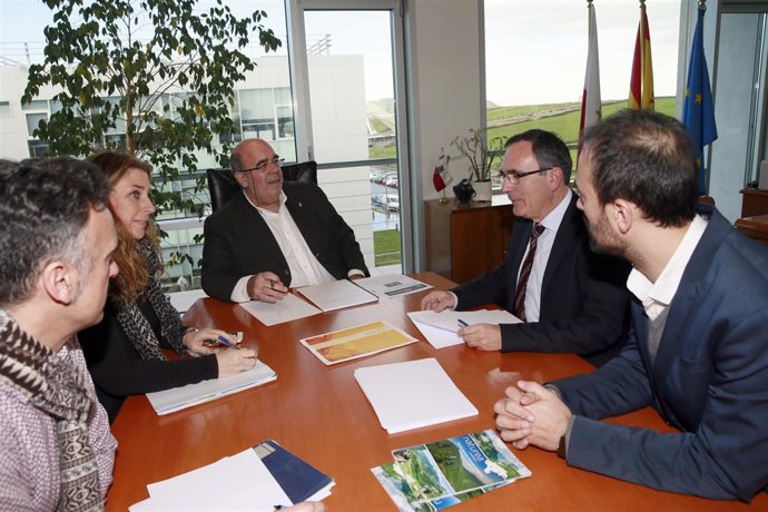 Oria y alcalde Torrelavega