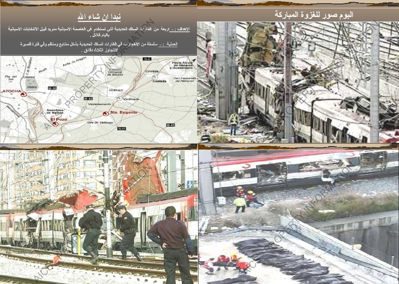 Imágenes de un manual de explosivos del Cibercalifato