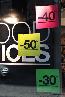 REBAJAS , DESCUENTOS