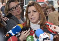 Susana Díaz pide cumplir "cuanto antes" el convenio para demoler El Algarrobico