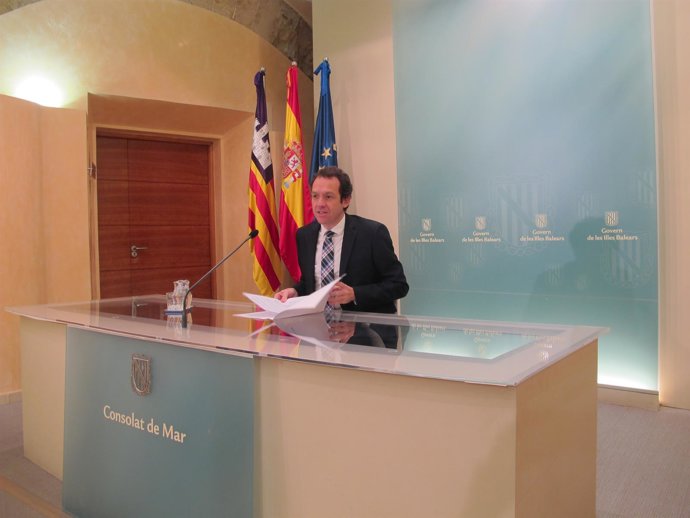 El portavoz del Govern, Marc Pons, tras el Consell de Govern