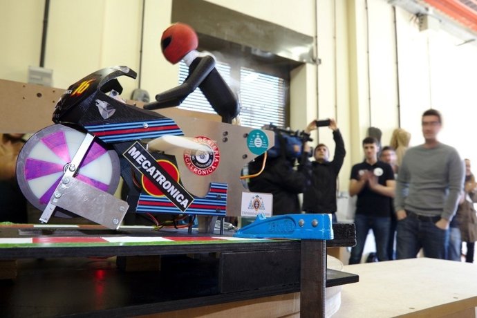 Prototipo de la moto. 