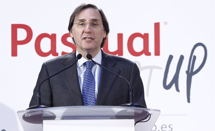 Tomás Pascual en la presentación de los Premios Pascual Startup