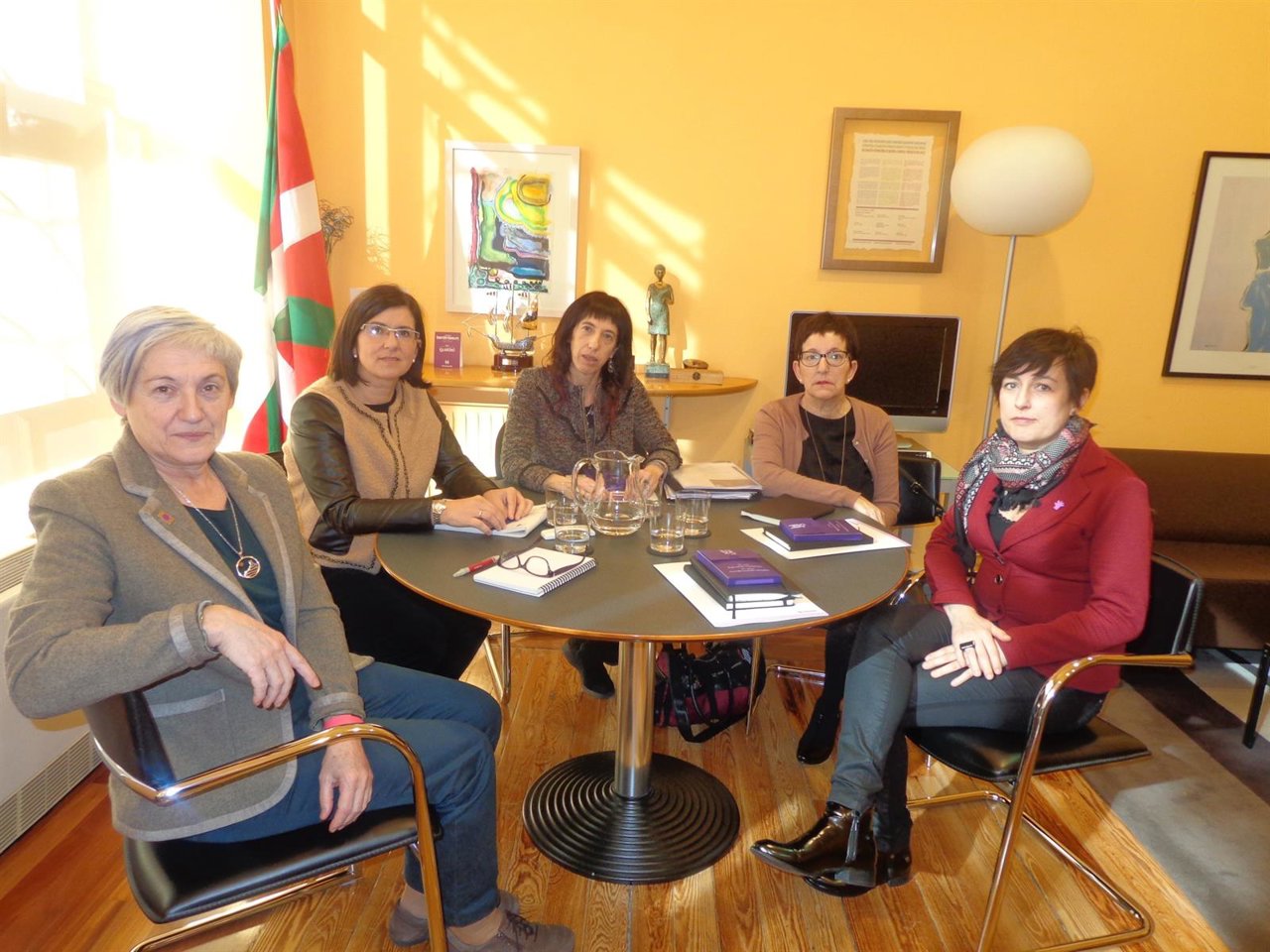 Participantes en la reunión.