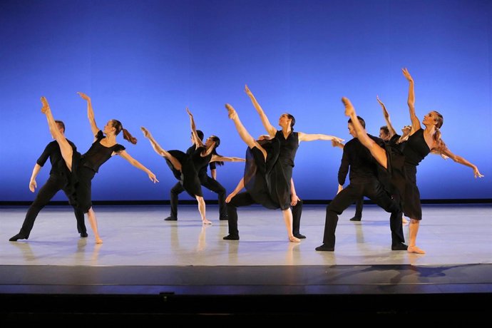 Imagen de la actuación del Ballet Biarritz 
