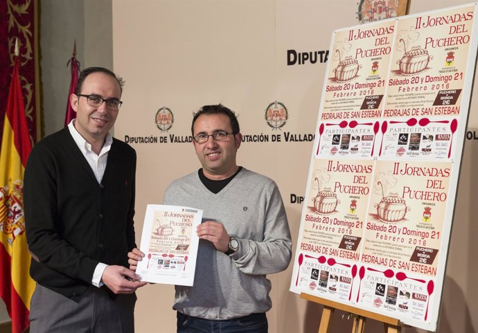 Presentación II Jornadas del Puchero de Pedrajas en la Diputacion de Valladolid