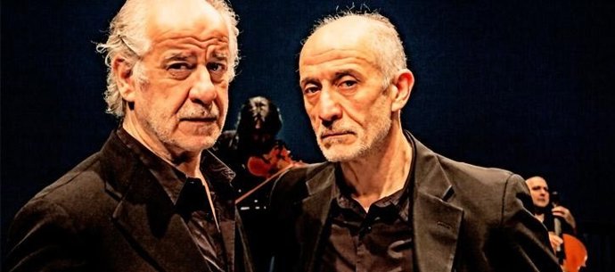 Toni i Peppe Servillo, en 'La parola canta'
