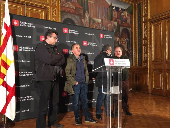 Manuel Fagues, Josep María Álvarez, José Cachilero y Joan Piqué