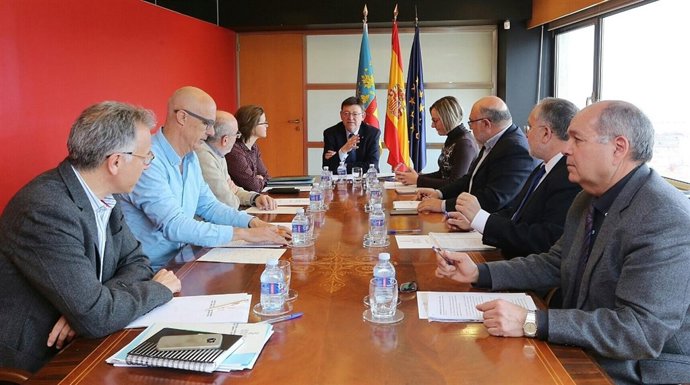 Puig preside la constitución de la Mesa Interdepartamentl del Agua