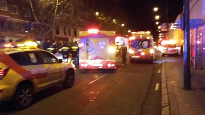 Atropello en el centro de Madrid
