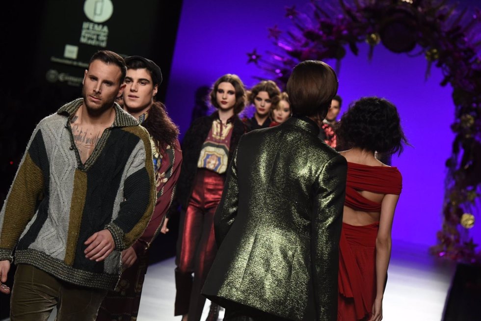 Desfile de Francis Montesinos en la Mercedes Benz Fashion Week Madrid