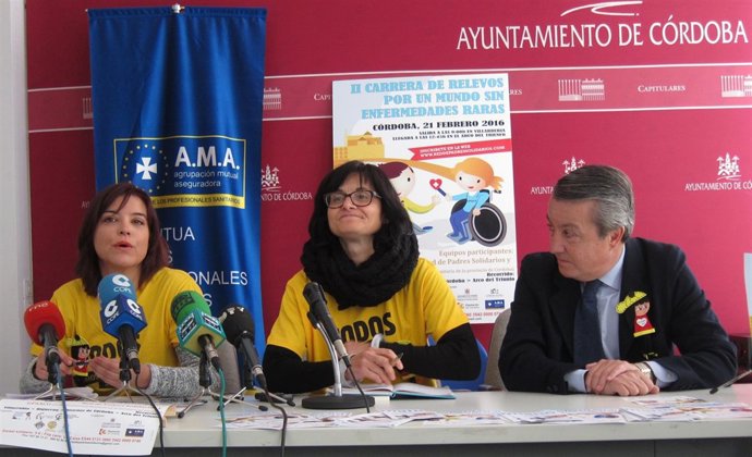 Presentación de la II Carrera de Relevos por un Mundo Sin Enfermedades Raras