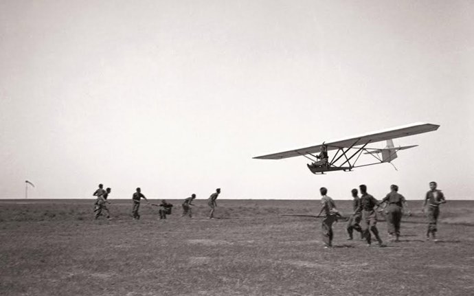 Historia de la aviación de Huesca.