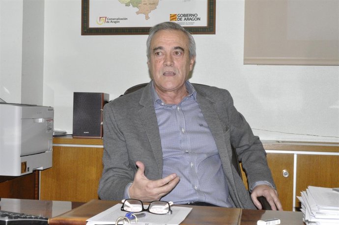 El portavoz del PSOE-Aragón, Javier Sada. 