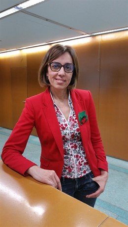 La candidata a presidir el PP de Lugo, Raquel Arias