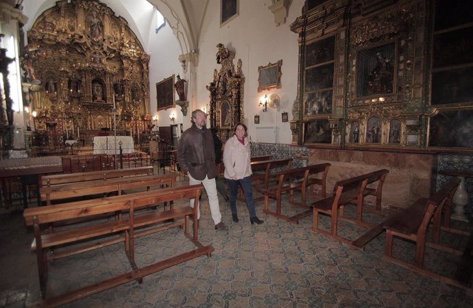 Visita de la alcaldesa de Córdoba al palacete de Santa Cruz