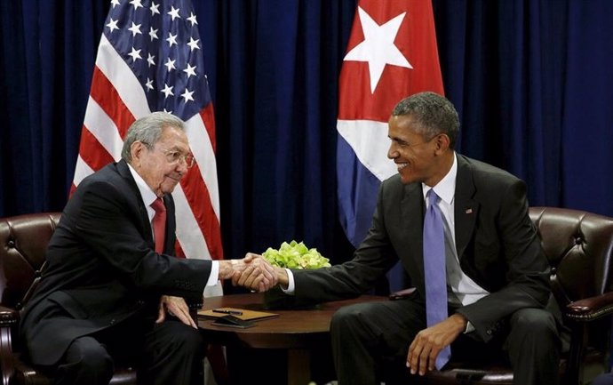 Raúl Castro y Barack Obama. 
