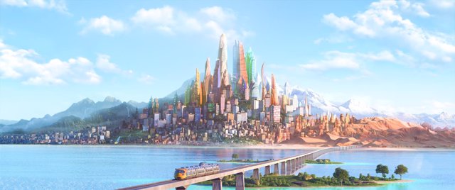 La ciudad de Zootrópolis de Disney