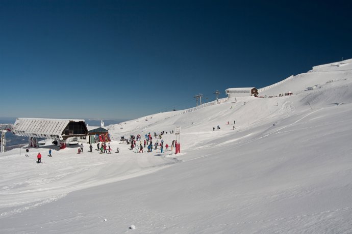 Turistas en Sierra Nevada
