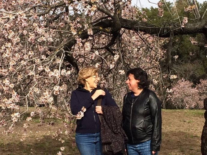 Carmena visita la Quinta de los Molinos