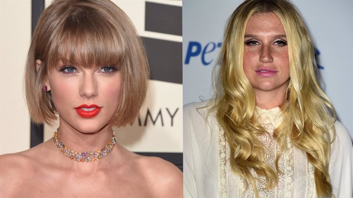 Taylor Dwift y kesha/Getty