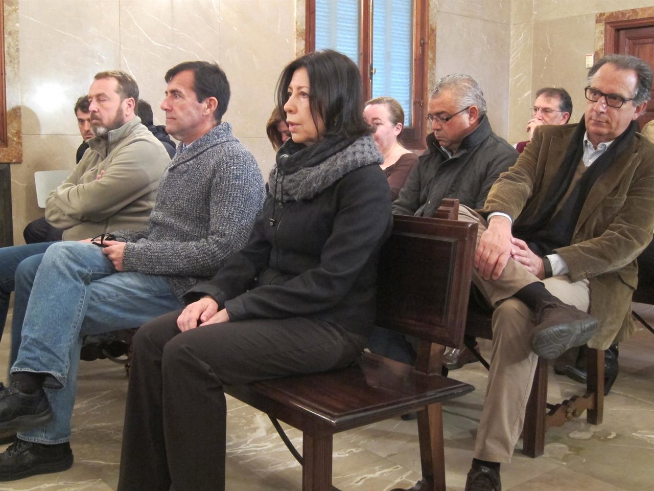 Acusados del caso Voltor