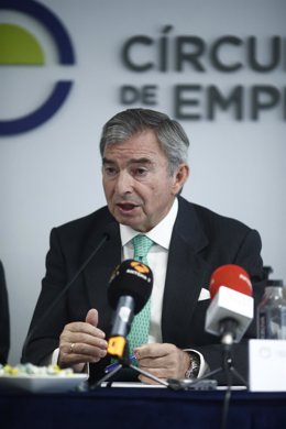 El presiente del Círculo de Empresarios, Javier Vega de Seoane