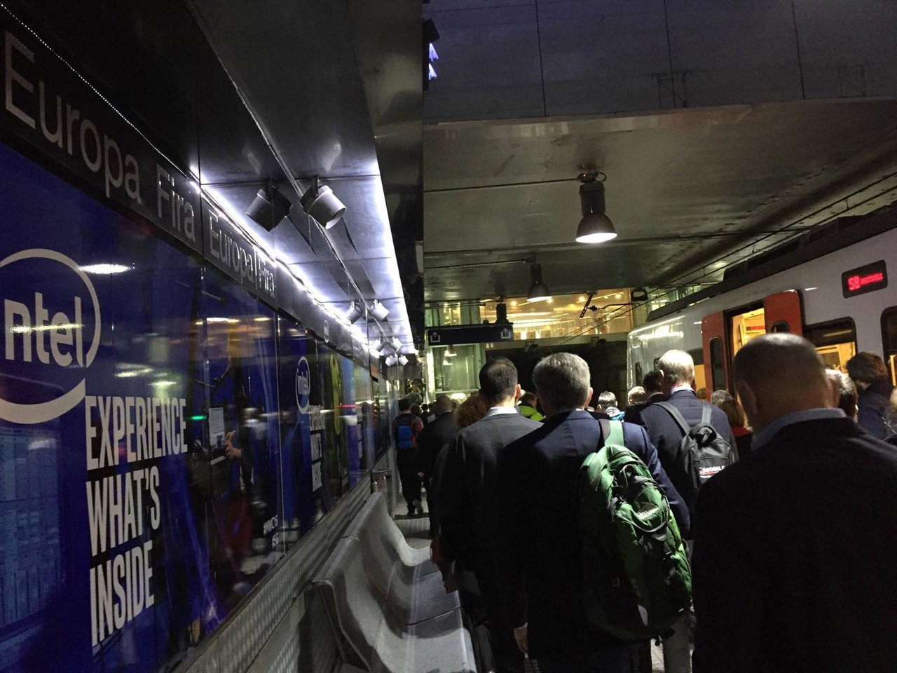 Estación de FGC Europa Fira