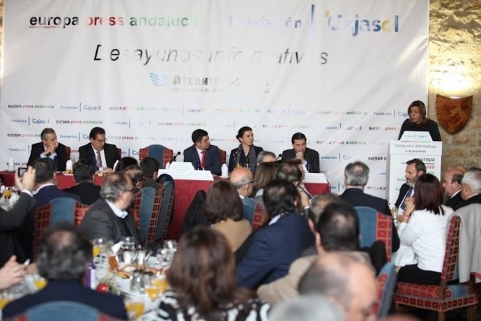Un momento del Desayuno Informativo de Europa Press Andalucía en Jaén