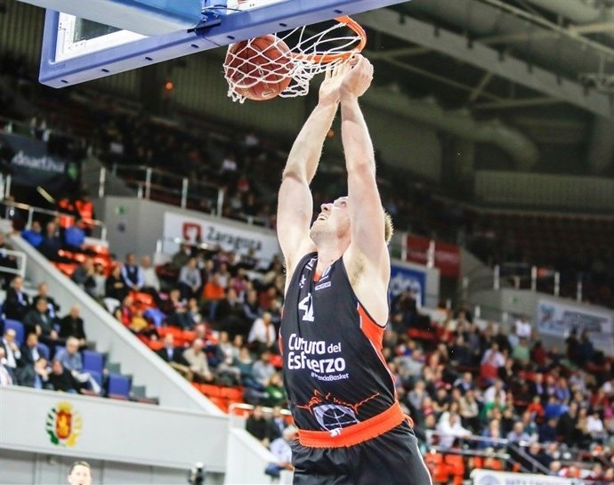 CAI Zaragoza vs. Valencia Basket, Justin Hamilton. 