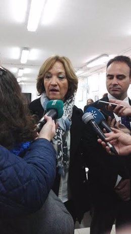 La consejera de Agricultura de la Junta de Andalucía, Carmen Ortiz.