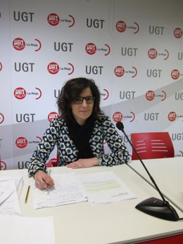 Lara Manero, responsable de Mujer de UGT La RIoja